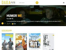 Tablet Screenshot of dadafilms.net
